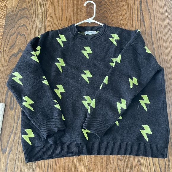 Adika one size lightening bolt sweater - Picture 3 of 3